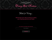 Tablet Screenshot of dressygirlkouture.com